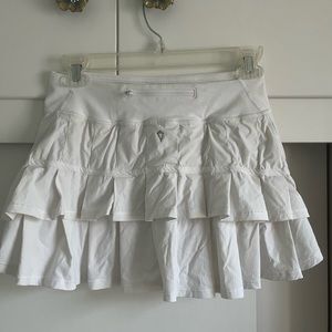 Ivivva White Tennis Skort